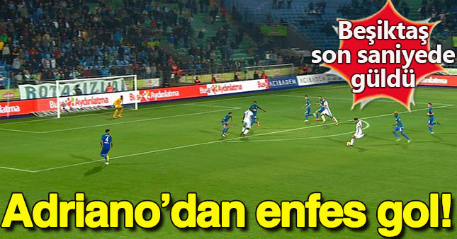 Çaykur Rizespor 0-1 Beşiktaş (Maç Özeti)