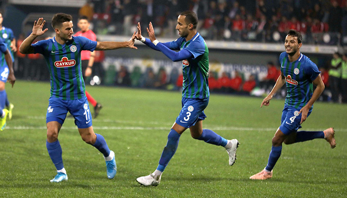 Çaykur Rizespor tek golle 3 puanı kaptı