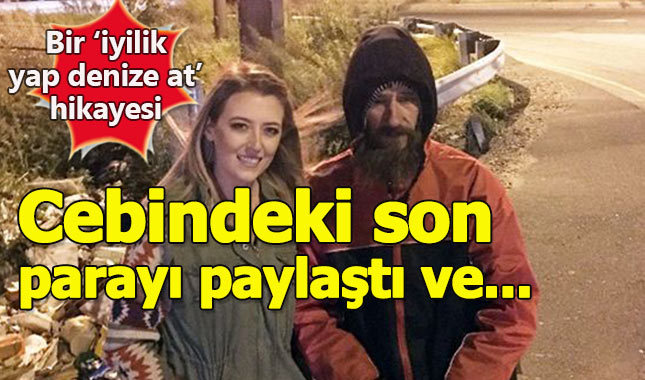 Cebindeki son parayı yolda kalan kadına verdi, zengin oldu