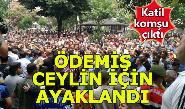 Ceylin Atik'in cinayeti Ödemiş'i ayağa kaldırdı