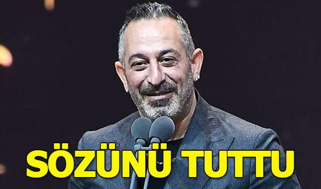 Cem Yılmaz sözünü tuttu