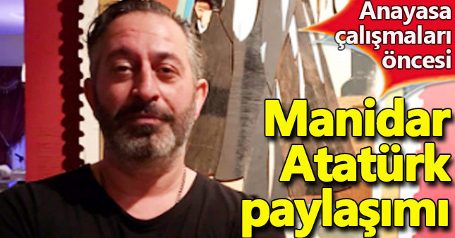 Cem Yılmaz'dan manidar Atatürk paylaşımı