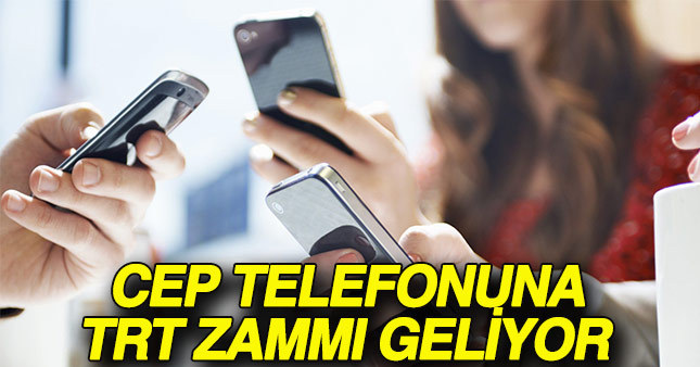 Cep telefonu kullanıcılarına TRT'den kötü haber