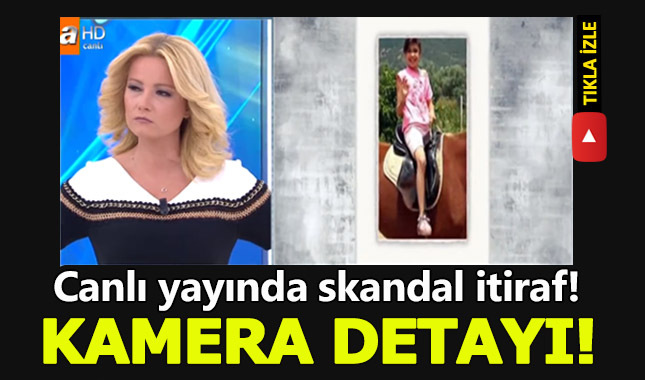 Ceylin cinayeti Müge Anlı zanlının kamera detayı ortaya çıktı