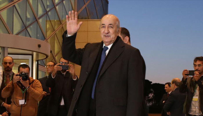 Cezayir'in yeni Cumhurbaşkanı'ndan açıklama