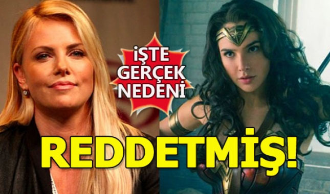 Charlize Theron'ın Wonder Woman'ın annesi rolünü reddetmesi