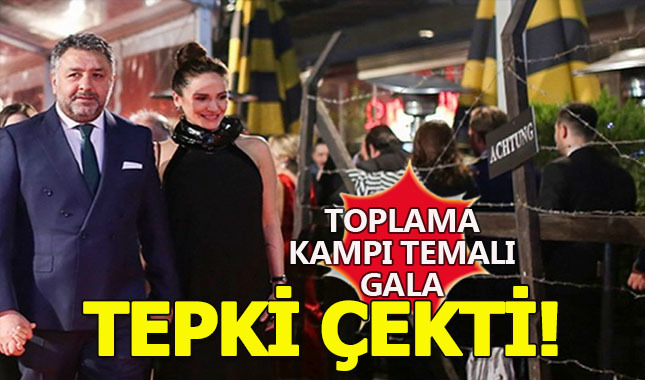 Çiçero'dan 'toplama kampı' temalı gala