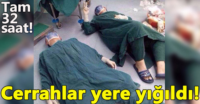 Çin'de 32 saatlik beyin tümörü ameliyatı cerrahları bitirdi