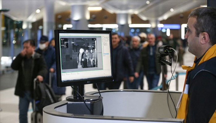 Çin'den gelenler termal kameralarla taranıyor