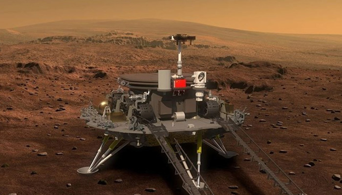 Çin'in Mars'a iniş testi başarılı