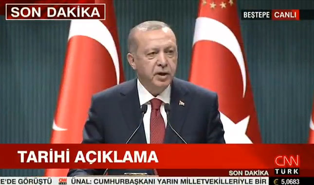 CnnTürk - NTV canlı yayın izle Cumhurbaşkanı Erdoğan erken seçim açıklaması