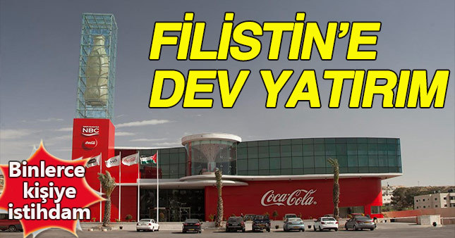 Coca-Cola şirketi Filistin'deki 4 fabrikasında binlerce kişiye istihdam sağlıyor