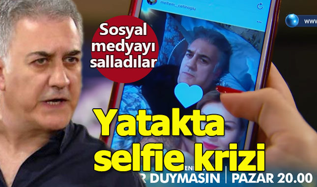 Çocuklar Duymasın'da yatakta selfie krizi