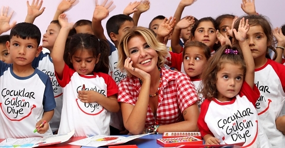 "Çocuklar Gülsün Diye" Derneği yeni anaokulunu açtı