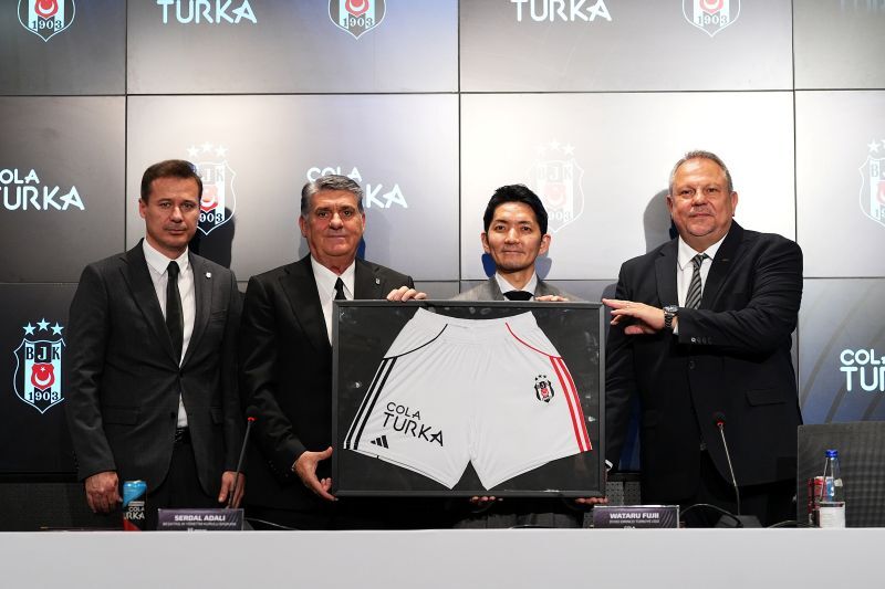 Cola Turka ile Beşiktaş JK arasında sponsorluk anlaşması imzalandı