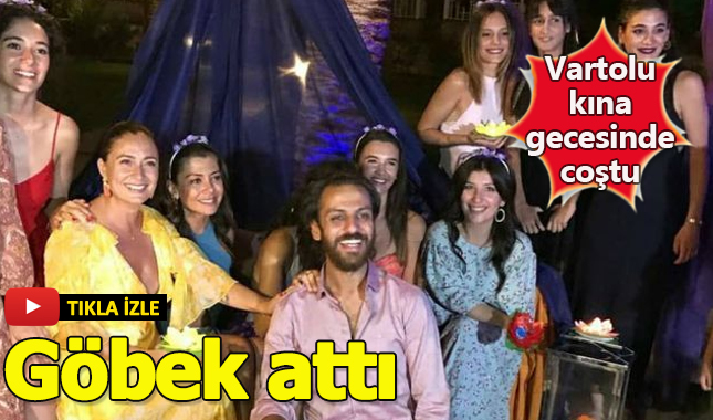 Çukur Vartolu Erkan Kolçak Köstendil, kına gecesinde göbek ata ata coştu