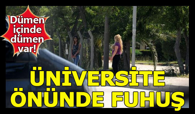 Çukurova Üniversitesi önünde fuhuş pazarlığı