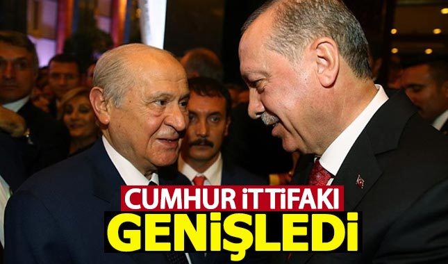 Cumhur İttifakı 51 ile genişledi