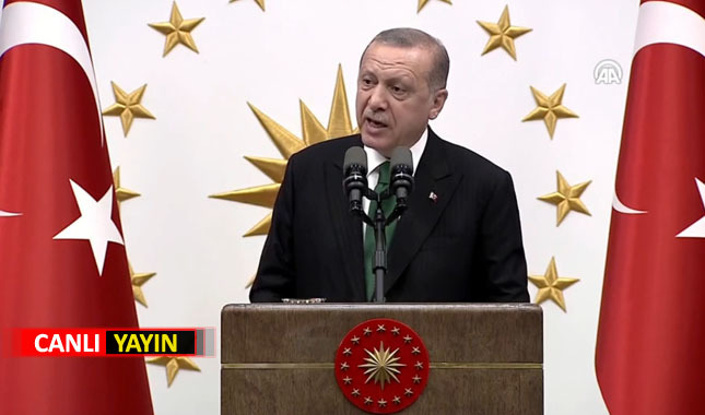 Cumhurbaşkanı Erdoğan canlı yayında konuşuyor
