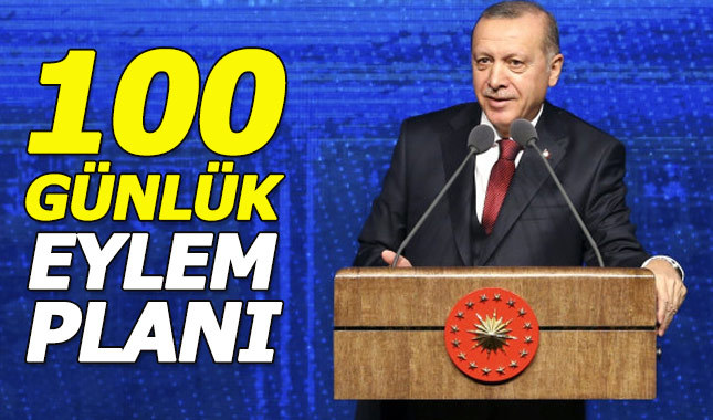 Cumhurbaşkanı Erdoğan, 2'inci 100 günlük eylem planını açıkladı