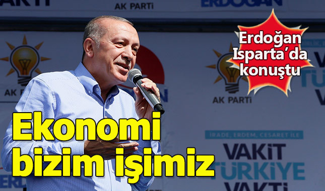 Cumhurbaşkanı Erdoğan: Ekonomi bizim işimiz