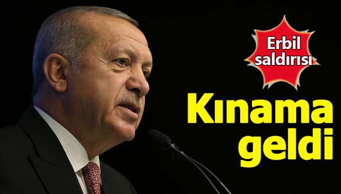 Cumhurbaşkanı Erdoğan, Erdil'de düzenlenen saldırıyı kınadı
