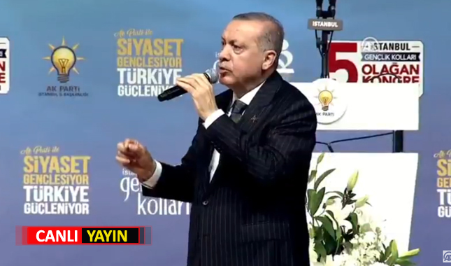 Cumhurbaşkanı Erdoğan Gençlik Kongresinde konuşuyor - Canlı yayın