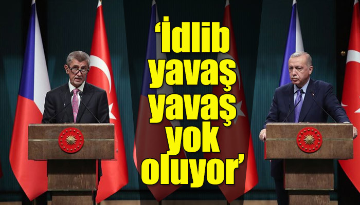 Cumhurbaşkanı Erdoğan: İdlib yavaş yavaş yok oluyor