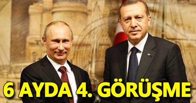 Cumhurbaşkanı Erdoğan Putin'le buluştu