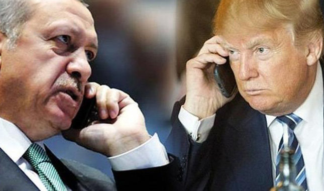 Cumhurbaşkanı Erdoğan, Trump'la telefonda önemli mevzuları görüştü