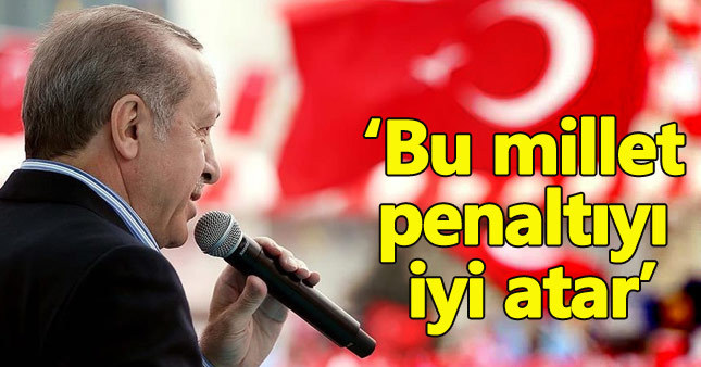 Cumhurbaşkanı Erdoğan: Türk milleti Batı'ya ders verecek