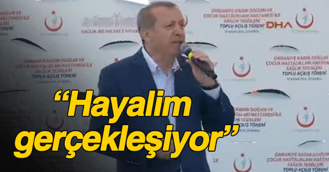 Cumhurbaşkanı Erdoğan Ümraniye'de hastane açılışında konuştu