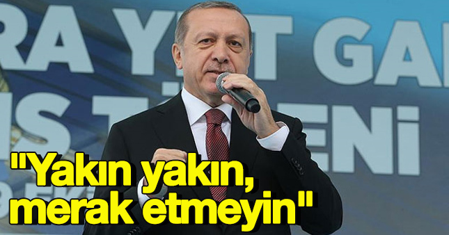 Cumhurbaşkanı Erdoğan YHT gar açılışında konuştu