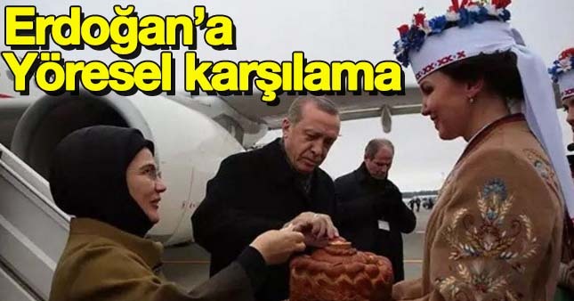 Cumhurbaşkanı Erdoğan cami açılışı için Belarus'ta