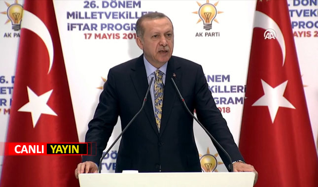 Cumhurbaşkanı Erdoğan canlı yayın iftar