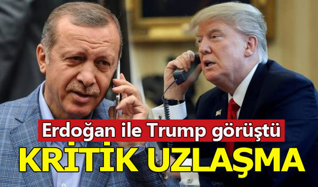 Cumhurbaşkanı Erdoğan ile Trump telefonda görüştü