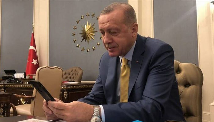 Cumhurbaşkanı Erdoğan liderlerle telefonda görüştü
