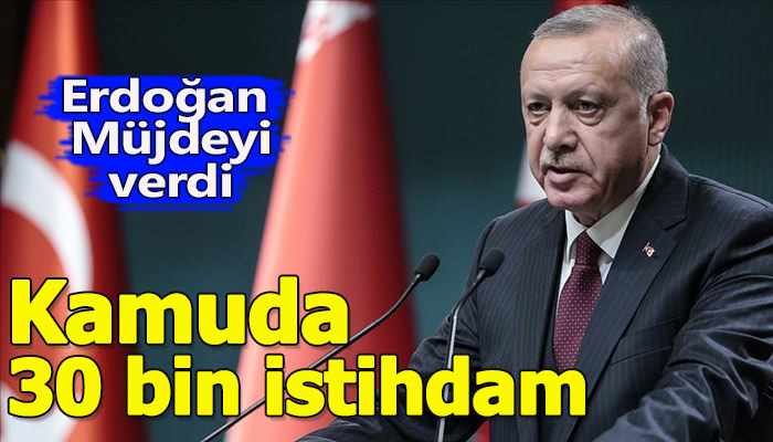 Cumhurbaşkanı Erdoğan, sağlık alanında istihdam çalışmalarını anlattı