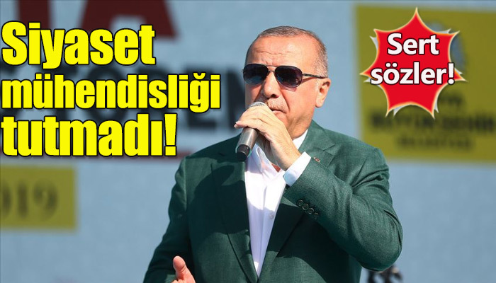 Cumhurbaşkanı Erdoğan sert açıklamalarda bulundu