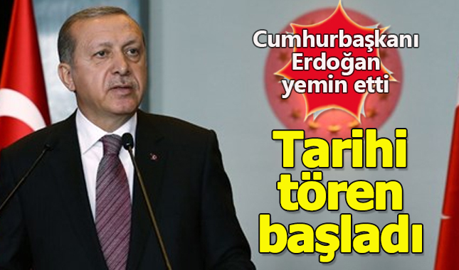 Cumhurbaşkanı Erdoğan yemin konuşması izle