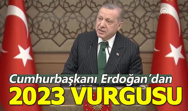 Cumhurbaşkanı Erdoğan:İstanbul'u 2023'e hazırlamak için hazırız