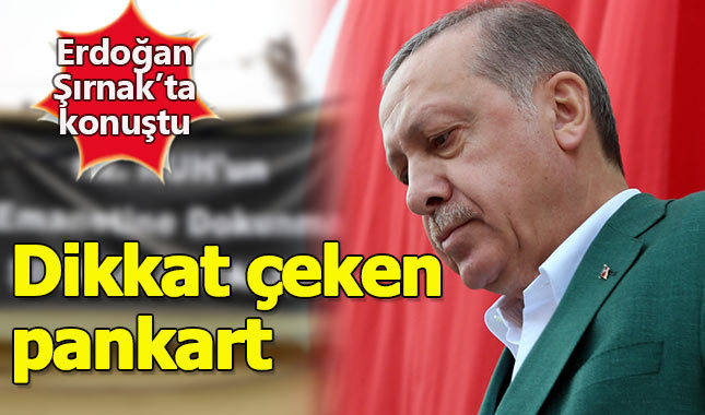 Cumhurbaşkanı Erdoğan'a Şırnak il kalsın talebi