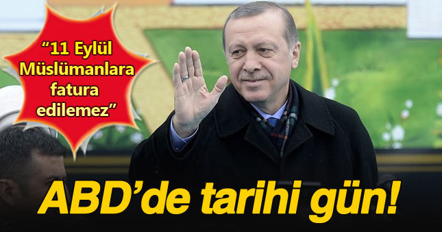 Cumhurbaşkanı Erdoğan'dan ABD'de cami açılışında konuştu