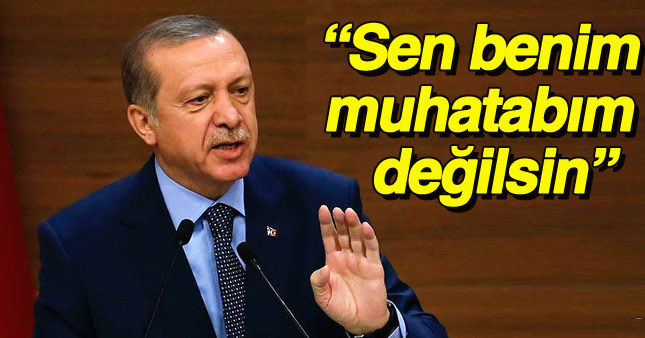 Cumhurbaşkanı Erdoğan'dan Irak Başbakanı'na sert sözler