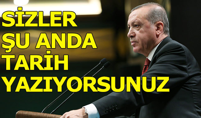 Cumhurbaşkanı Erdoğan'dan Jandarma'ya tebrik mesajı