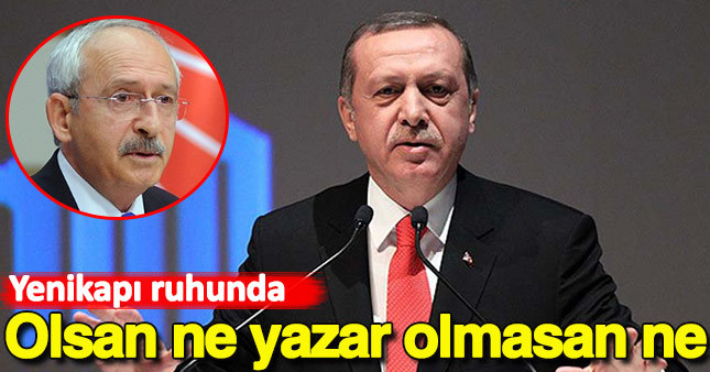 Cumhurbaşkanı Erdoğan'dan Kılıçdaroğlu'na Yenikapı resti