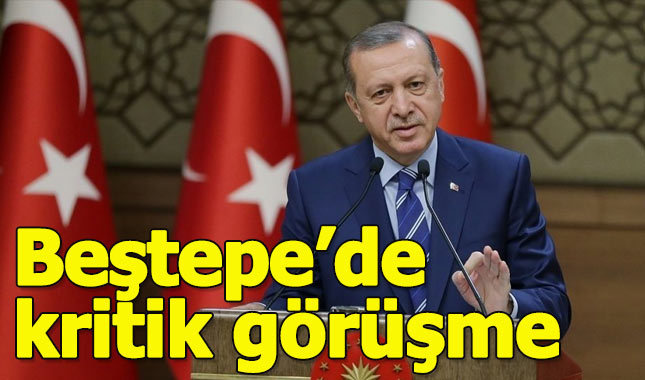 Cumhurbaşkanı Erdoğan'dan kritik görüşme