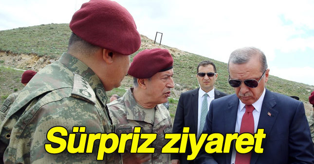 Cumhurbaşkanı Erdoğan'dan sürpriz ziyaret