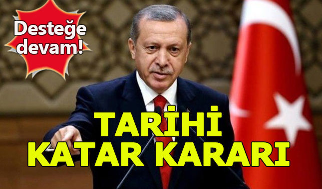 Cumhurbaşkanı Erdoğan'dan tarihi Katar sözleri!
