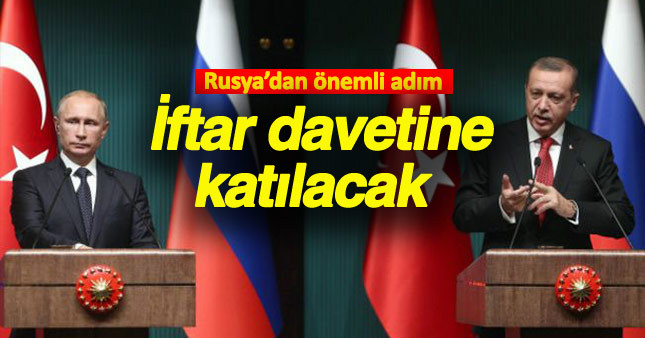 Cumhurbaşkanı Erdoğan'ın bu akşamki iftar yemeğine Rus Büyükelçisi Andrey Karlov katılacak